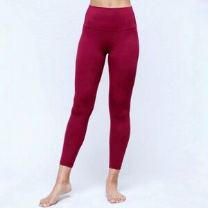 Moonchild Yogawear Lunar Luxe Legging in Persian Red